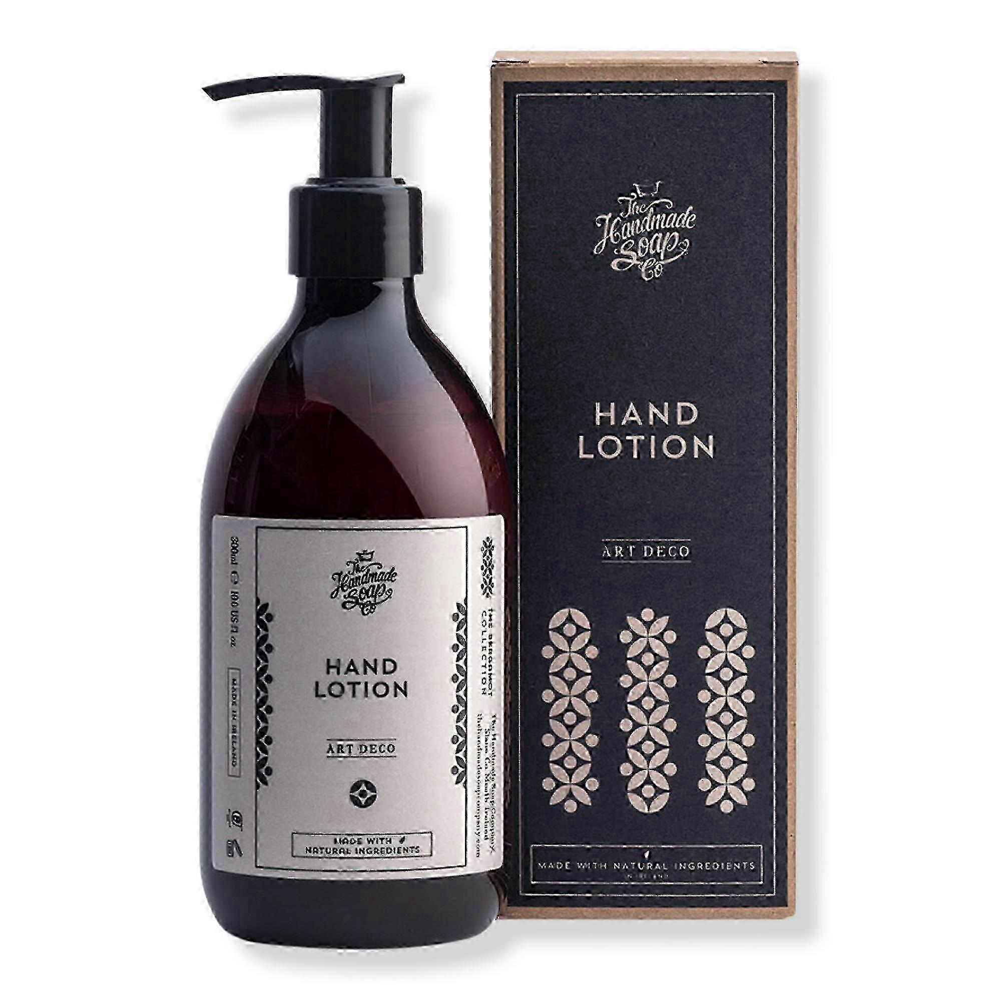 The Handmade Soap Co. Bergamot & Eucalyptus Art Deco Hand Lotion, 10 Oz
