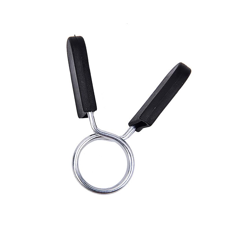 1pcs 1" Standard 25mm Spring Clamp Collar Clips For Weight Bar Dumbbells Gym