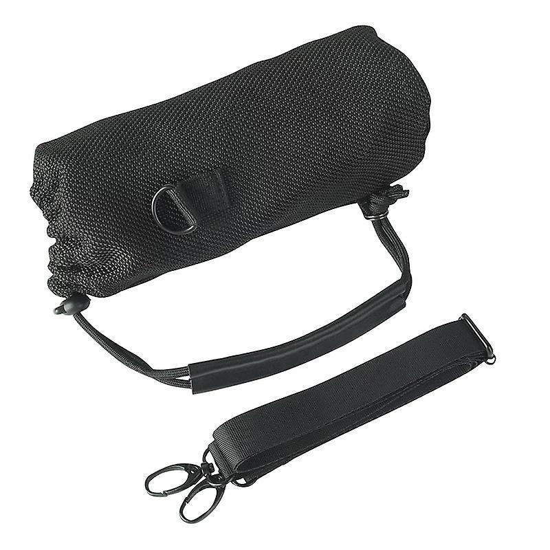 Storage Bag Suitable For JBL Flip5/6 Speaker, Protective Mesh Cover With Handle Shoulder Strap