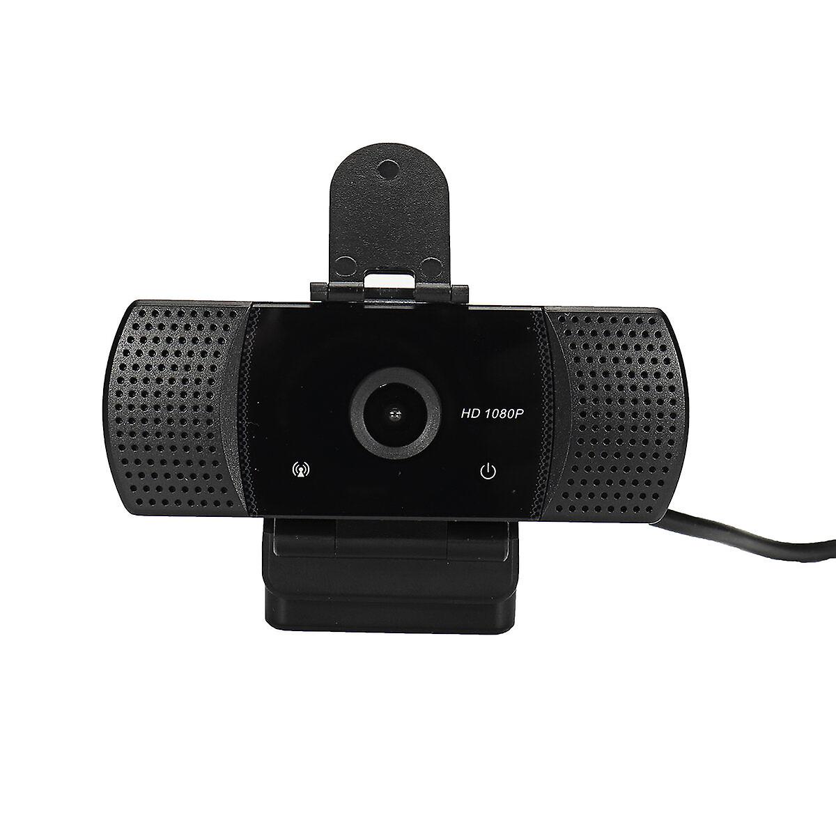 1080P Usb Webcams Pc Laptop Video Computer Camera Built-in Microphone Drive Free