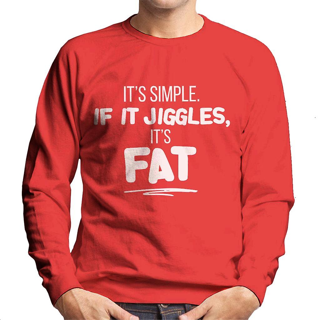 Ha jiggles a FAT Men ' s pulóver