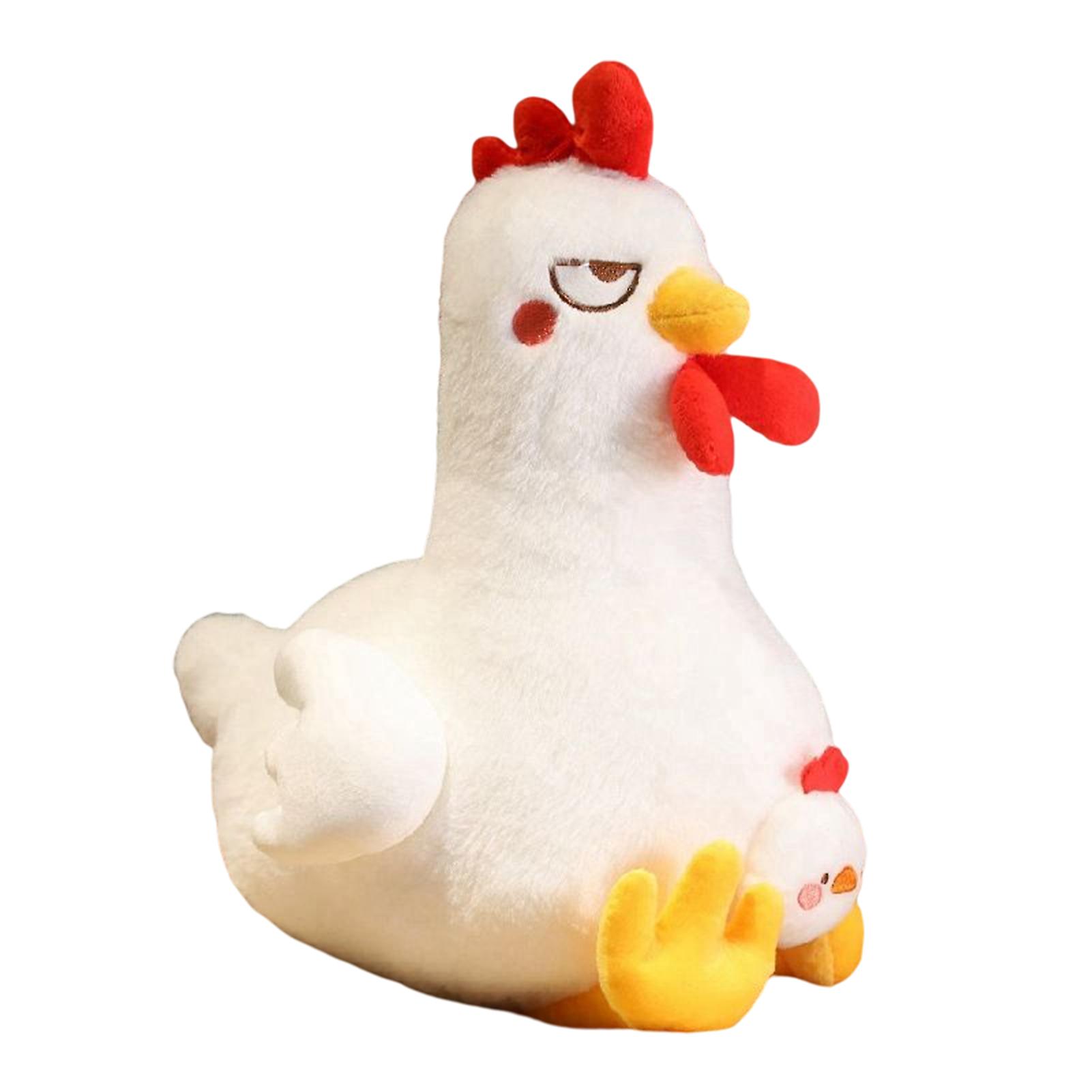 Adorable Rooster Plush Dolls No Fading And Good Elasticity Plush Toy For Toddlers Children
