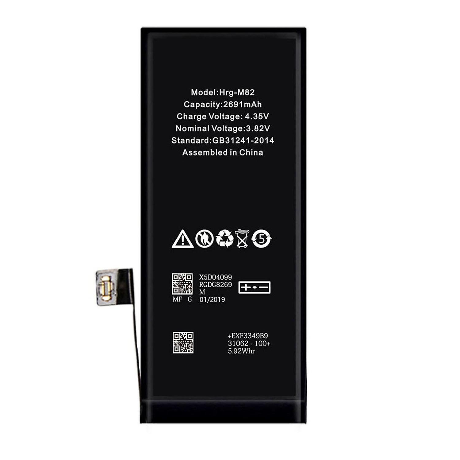 För iPhone 8 Plus Batteri Hög Kvalité