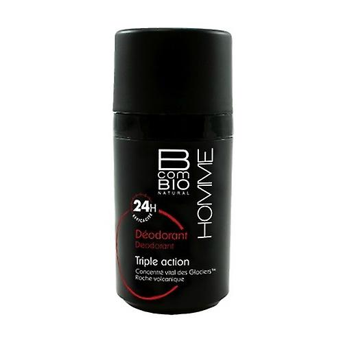 Triple action deodorant for men 50 ml