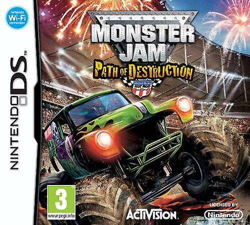 Monster Jam Path of Destruction (Nintendo DS) - PAL - New & Sealed