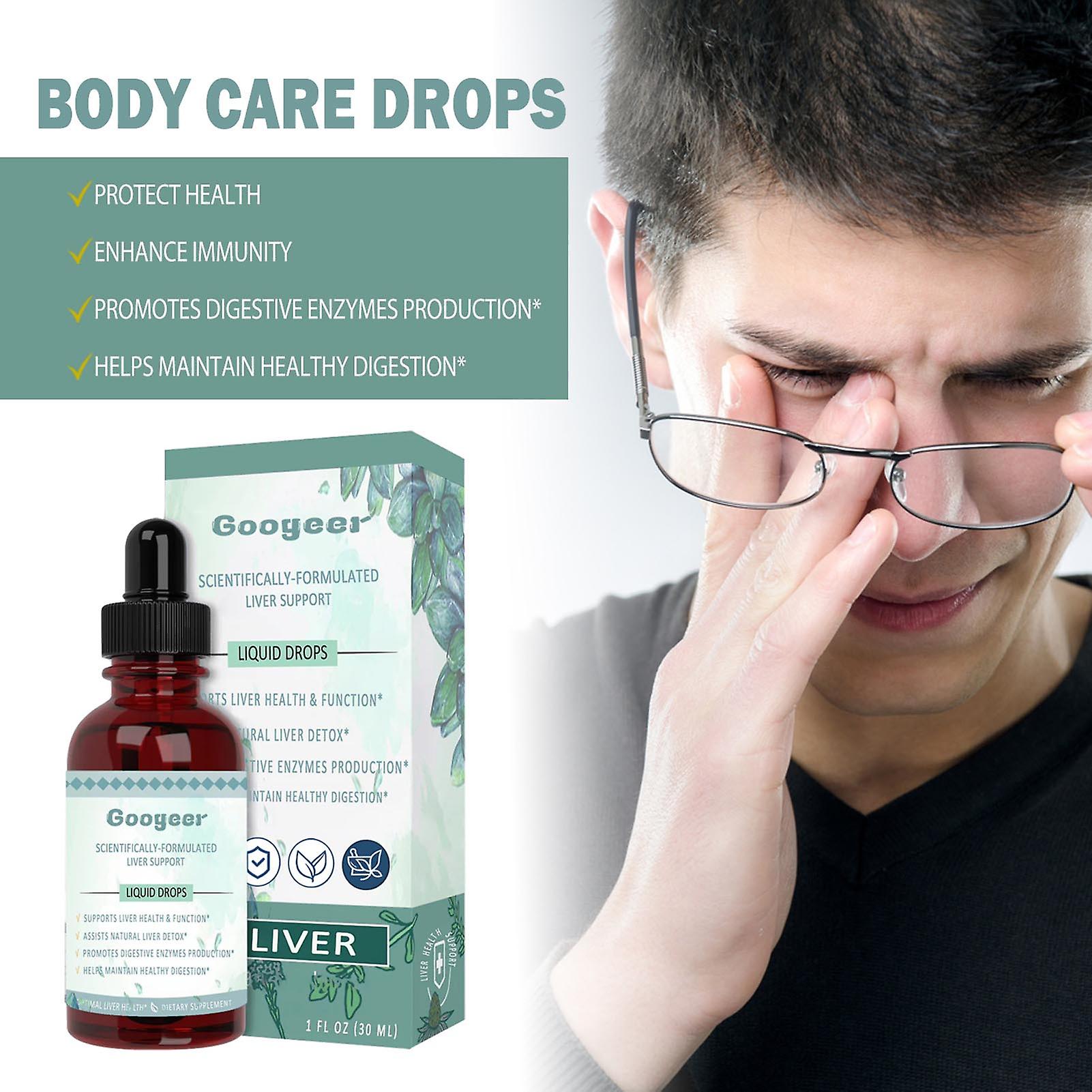 30ml Plants Extract Soothing Drops Protect Health Enhance Immunity Drops for Relieving Body Discomfort