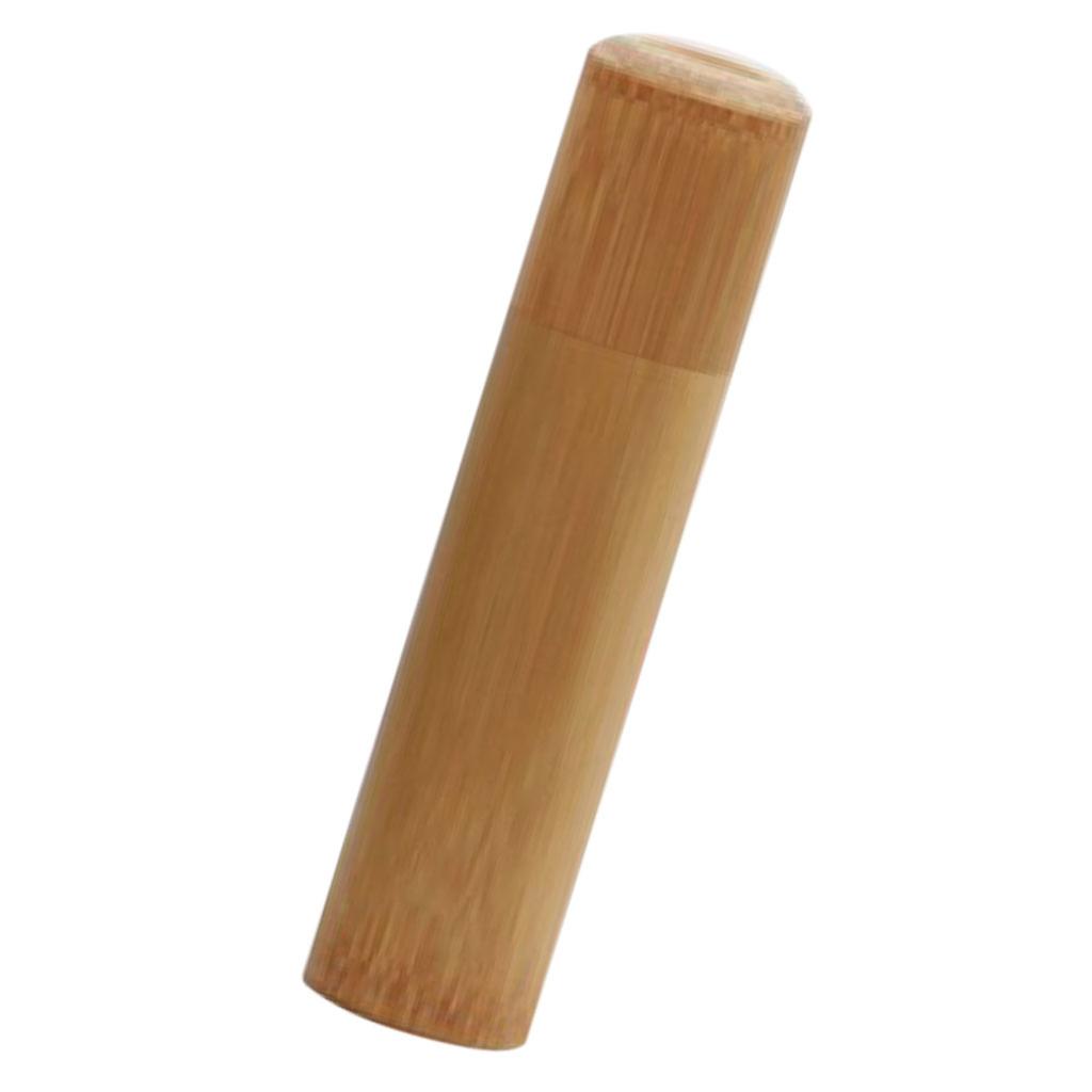 Portable Bamboo Storage Tea Holder Natural Bamboo_A