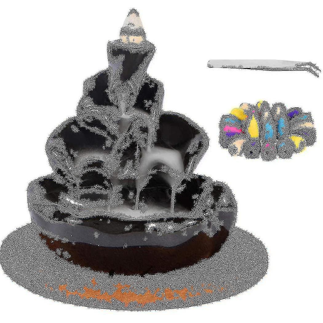 Ceramic Backflow Incense Burner Holder- Waterfall Backflow Incense