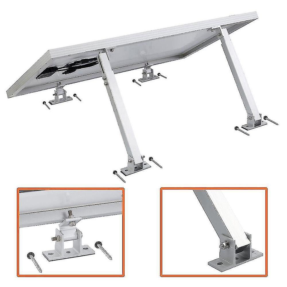 2x panou solar podea Mount Mount reglabile acoperiș de montare Bracket Feetshort