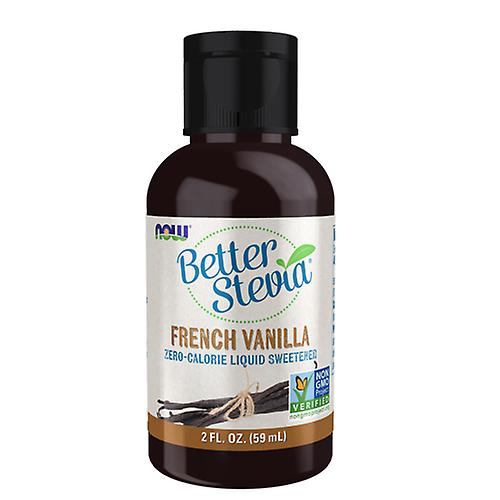 Now Foods BetterStevia Liquide Français Vanille, 2 Oz (Paquet de 1)