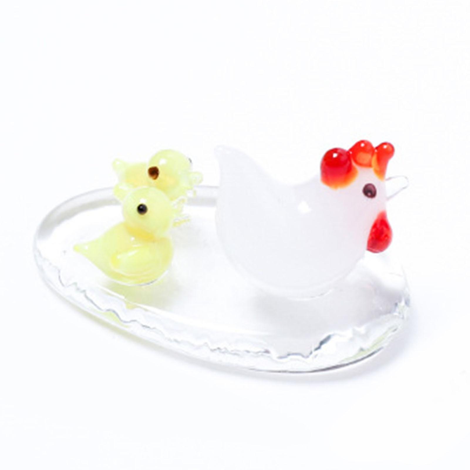 ガラス装飾品は、コレクションのための軽量多様なスタイル水動物ガラス装飾を保存する簡単