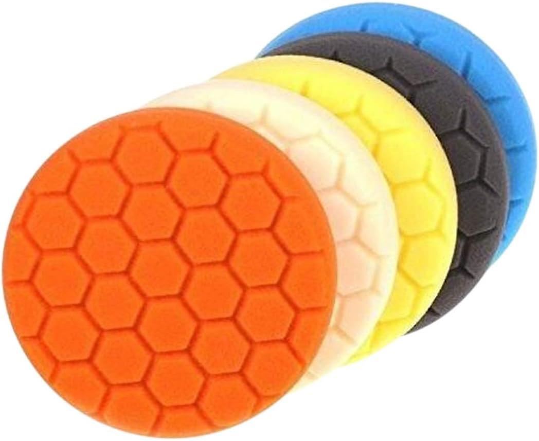 5pcs 3inch Polishing Sponge Polishing Pad Kit Set For Car Polisher Buffer For Car Beauty Polishing Waxing (size : 3 Inch) Ternel