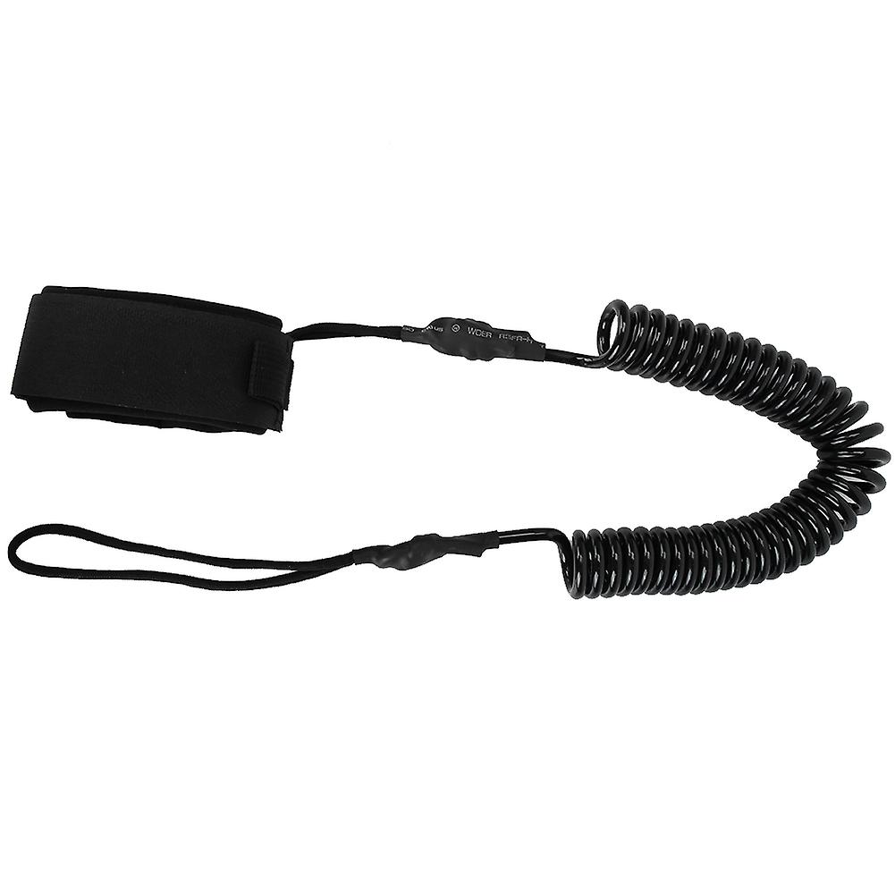 Coiled SUP Leash - Safety Tether for Stand Up Paddle Boards