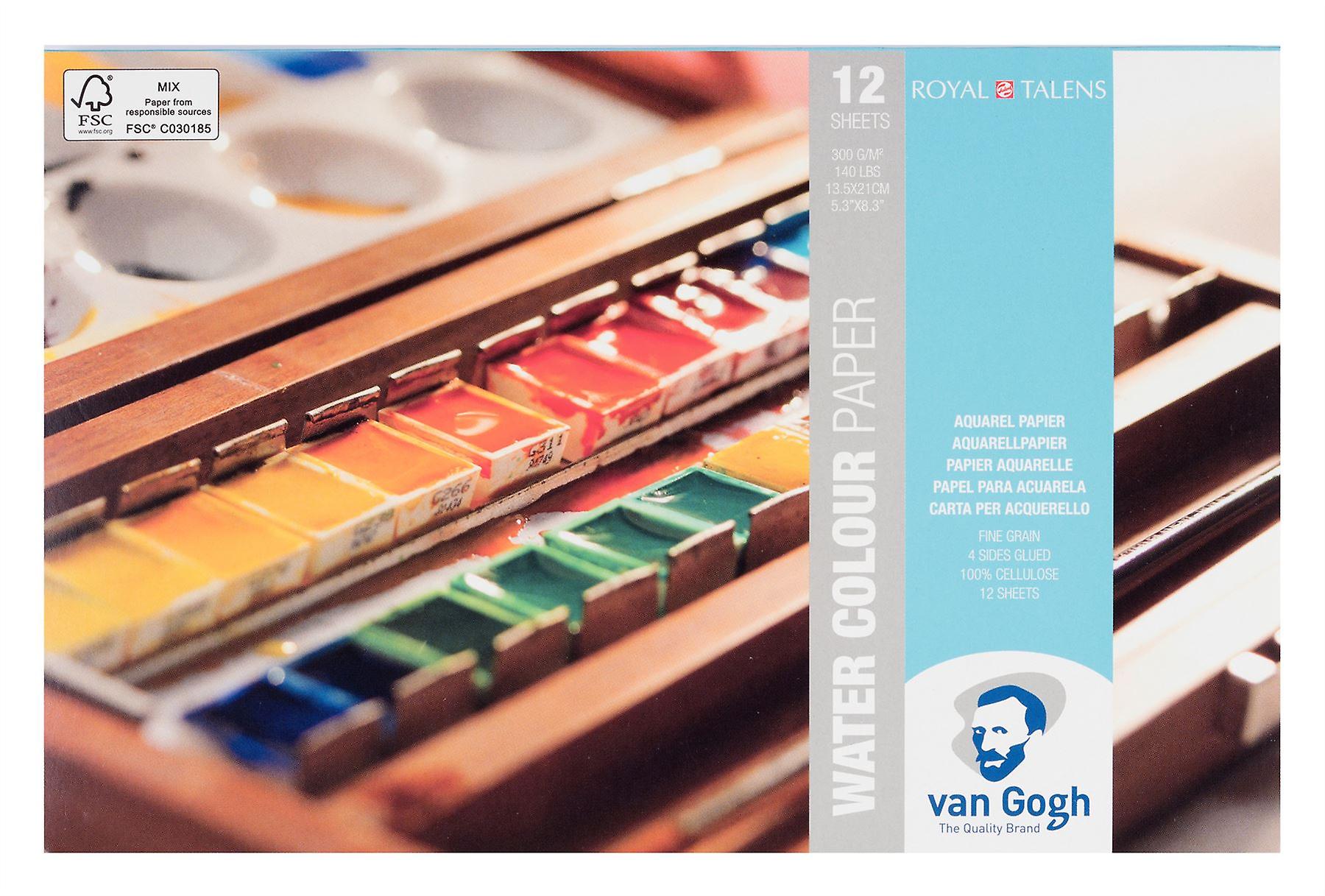 Van Gogh Water Colour Paper Block 13.5 x 21cm