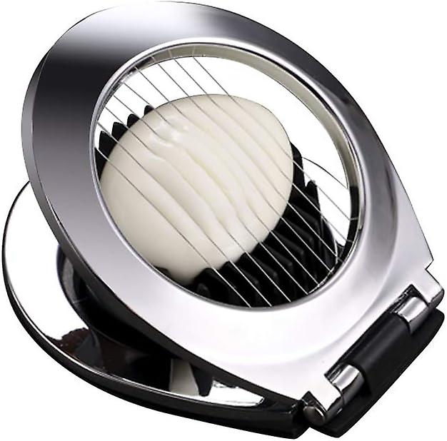 Stainless steel egg cutter, egg cutting tool, egg cutter with 2-in-1