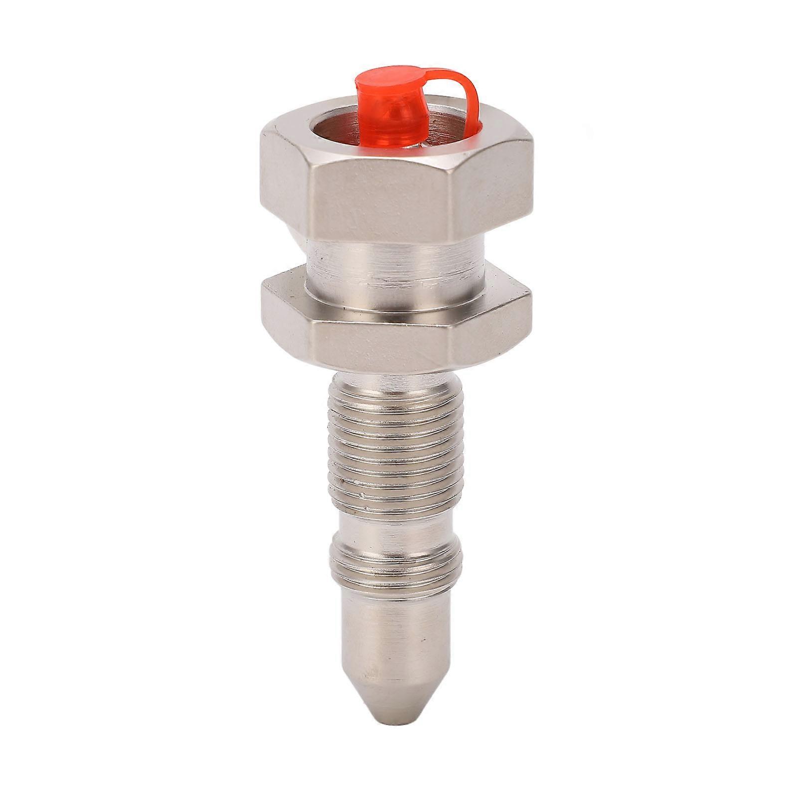 Risegun Grease Fitting Stainless Steel Excavator Grease Valve Replacement 14531520 with Chain Nozzle