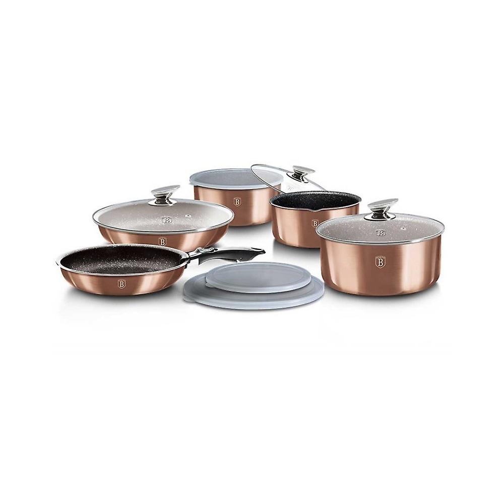 Berlinger Haus set de casseroles en granit click&cook 35462