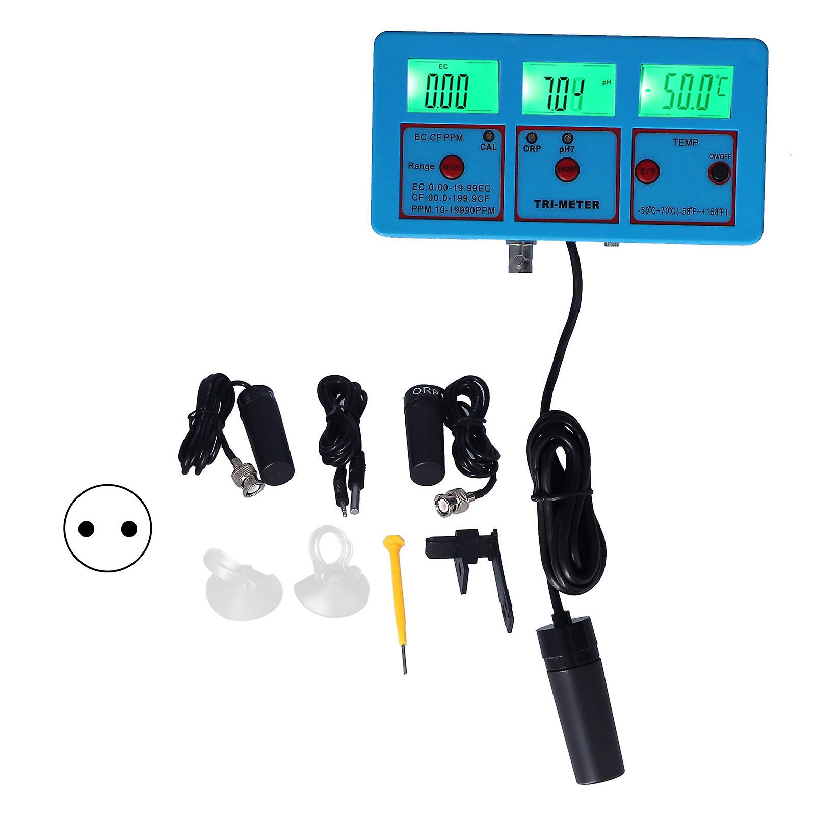 PH-118 Multi Parameter Water Tester LCD Backlight 152x80x26mm