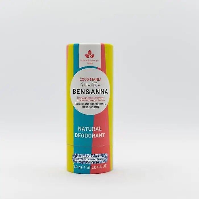 Ben & Anna Natural Deodorant Stick - Coco Mania