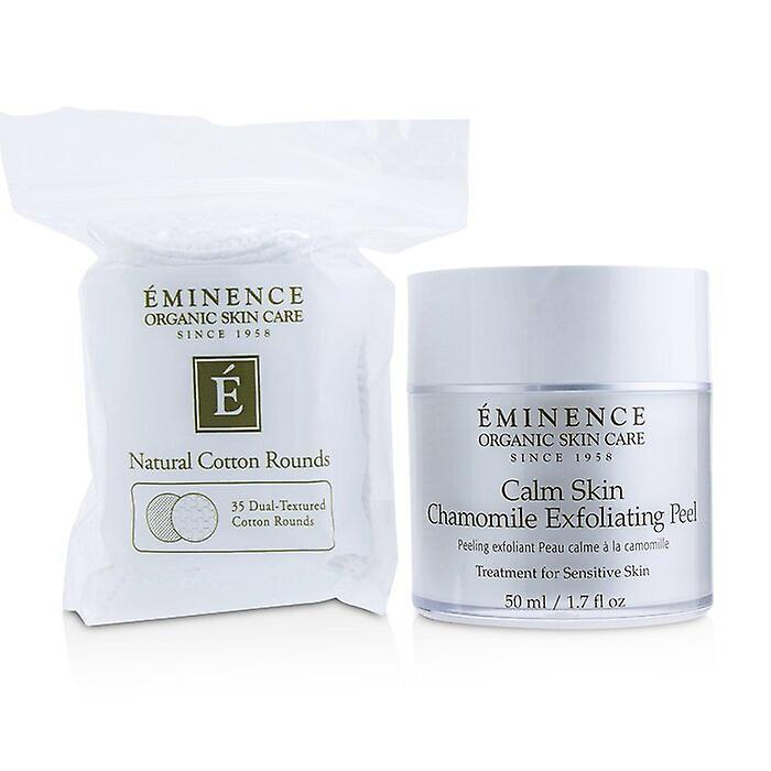 Eminence Calm Skin Chamomile Exfoliating Peel (with 35 Dual-textured Cotton Rounds) 50ml/1.7oz