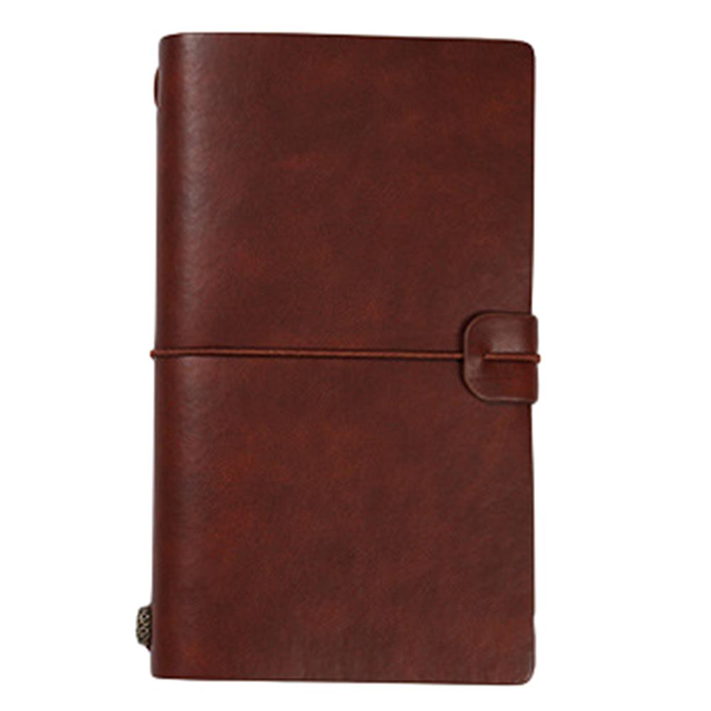 Traveler Journal Diary Loose-leaf Notebook Pen Holder Record Book Stationery