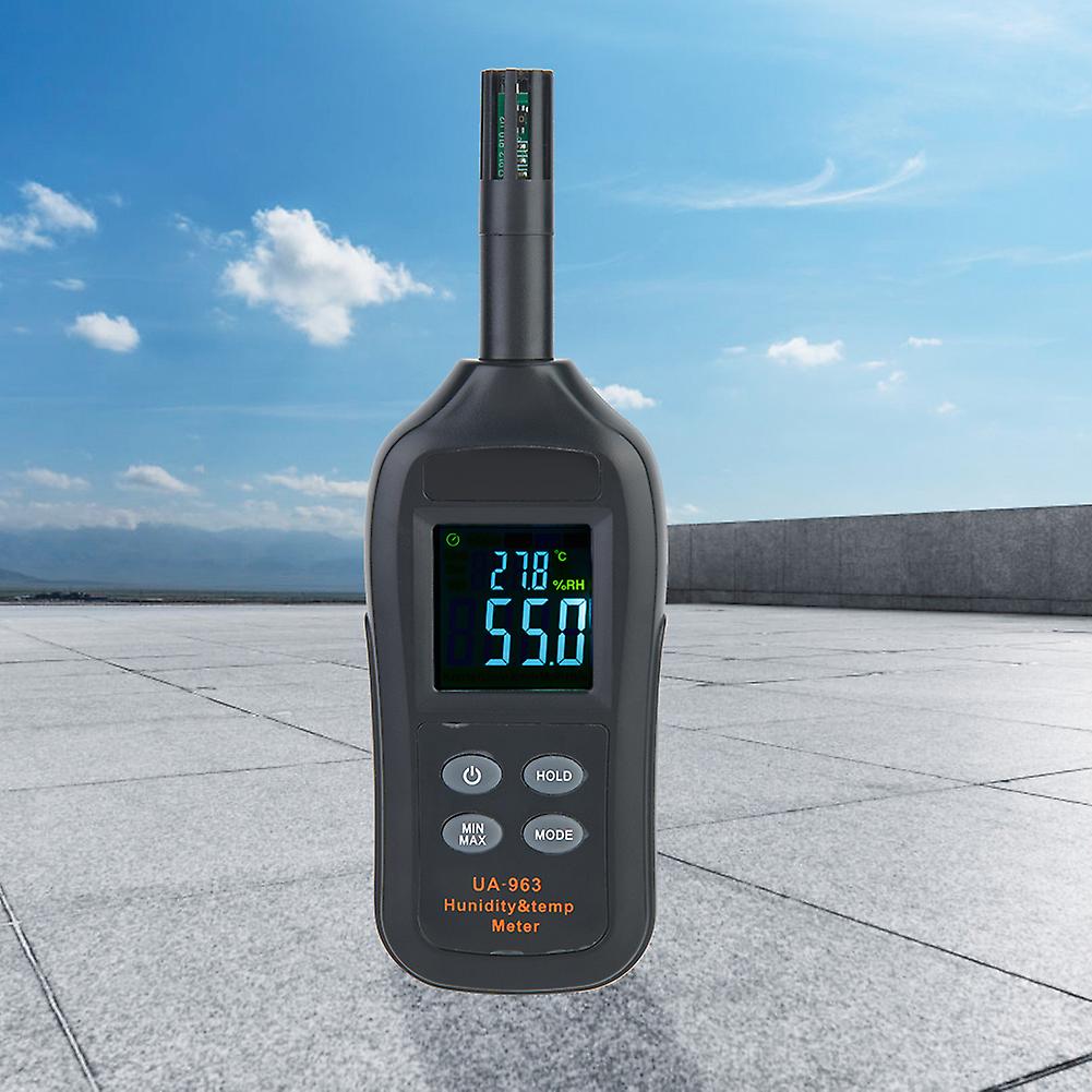 UA963 Digital Temperature Humidity Meter Thermometer Hygrometer with Dew Point & Wet Bulb Temp