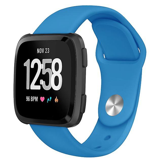 Replacement Silicone Strap  for Fitbit Versa - Blue