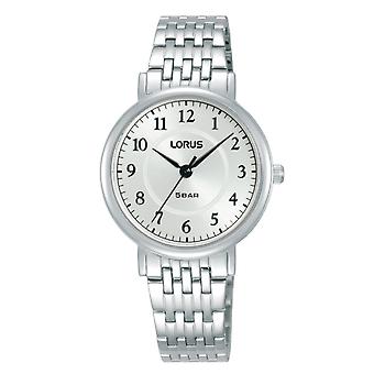 Lorus vrouw dames analoog kwartshorloge met roestvrijstalen armband RG221XX9
