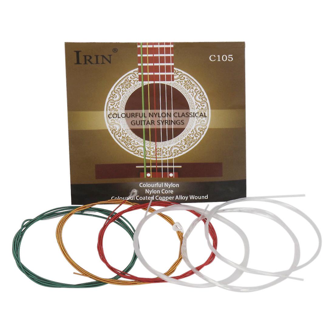 Cordes Cordes de Guitare Classique C105 Color Set Instruments à cordes Accessoires