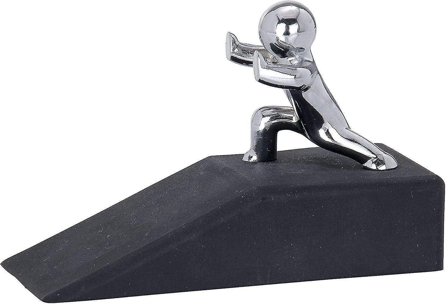 Door set, Rubber, 10 x 6.5 x 4 cm, Black