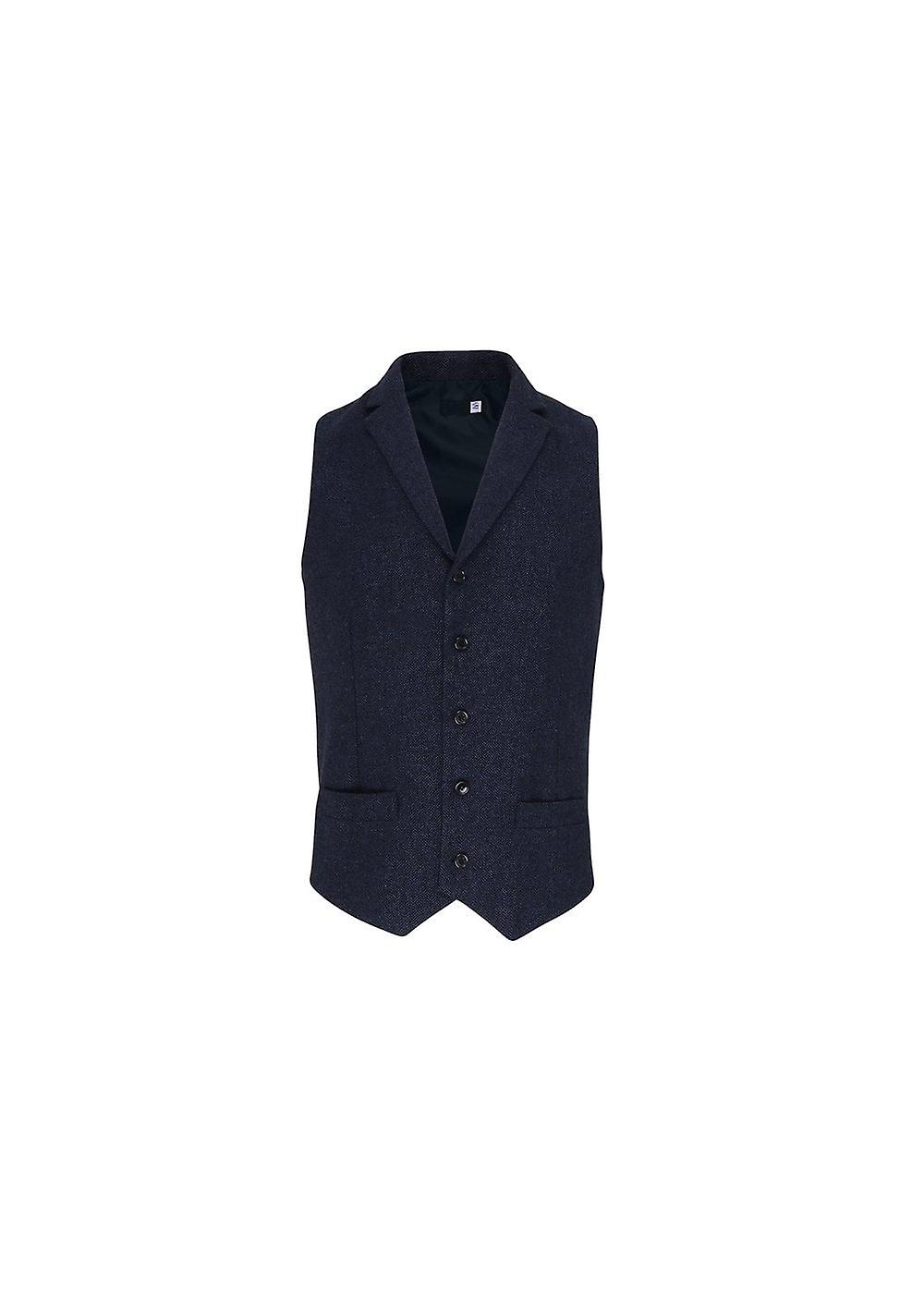 Men's Premier Herringbone Waistcoat PR625