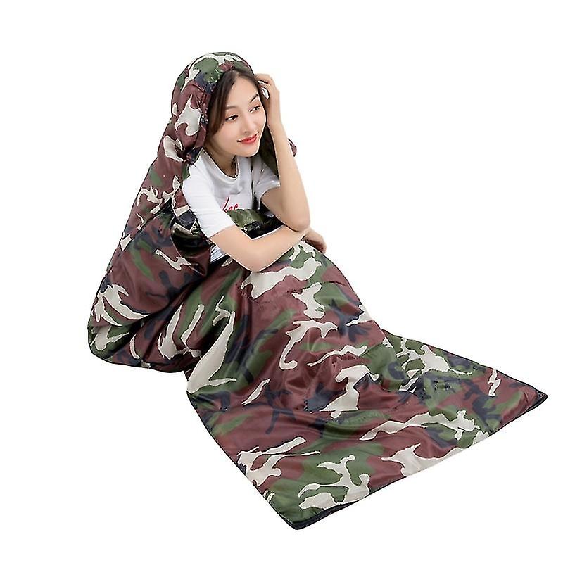 Sovsäckar varm sovsäck (kamouflage)