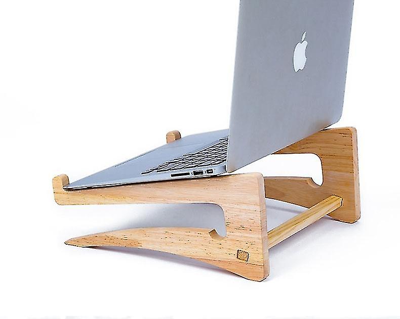Wooden laptop stand/wooden cooling stand/ventilated laptop stand (suitable for notebooks within 14 i