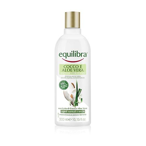 Moisturizing balm with coconut milk and aloe vera 300 ml