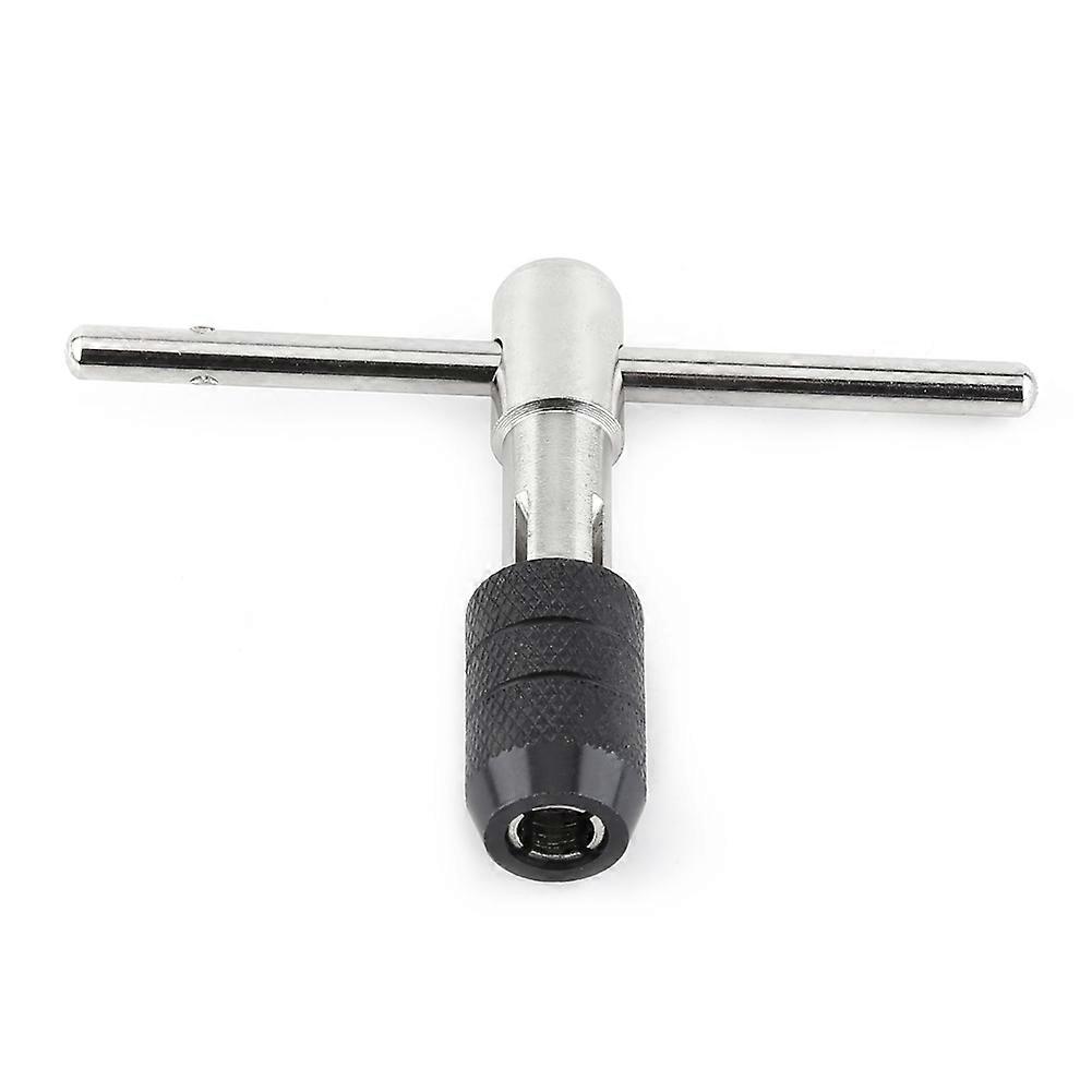 6pcs Set Screw Tap & T shaped Wrench Threading Tapping Hand Tool Kit