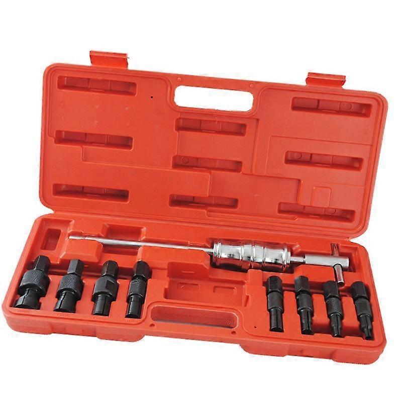 9 Pieces Blind Hole Inner Puller Set Carbon Steel Material Slide Hammer Tool