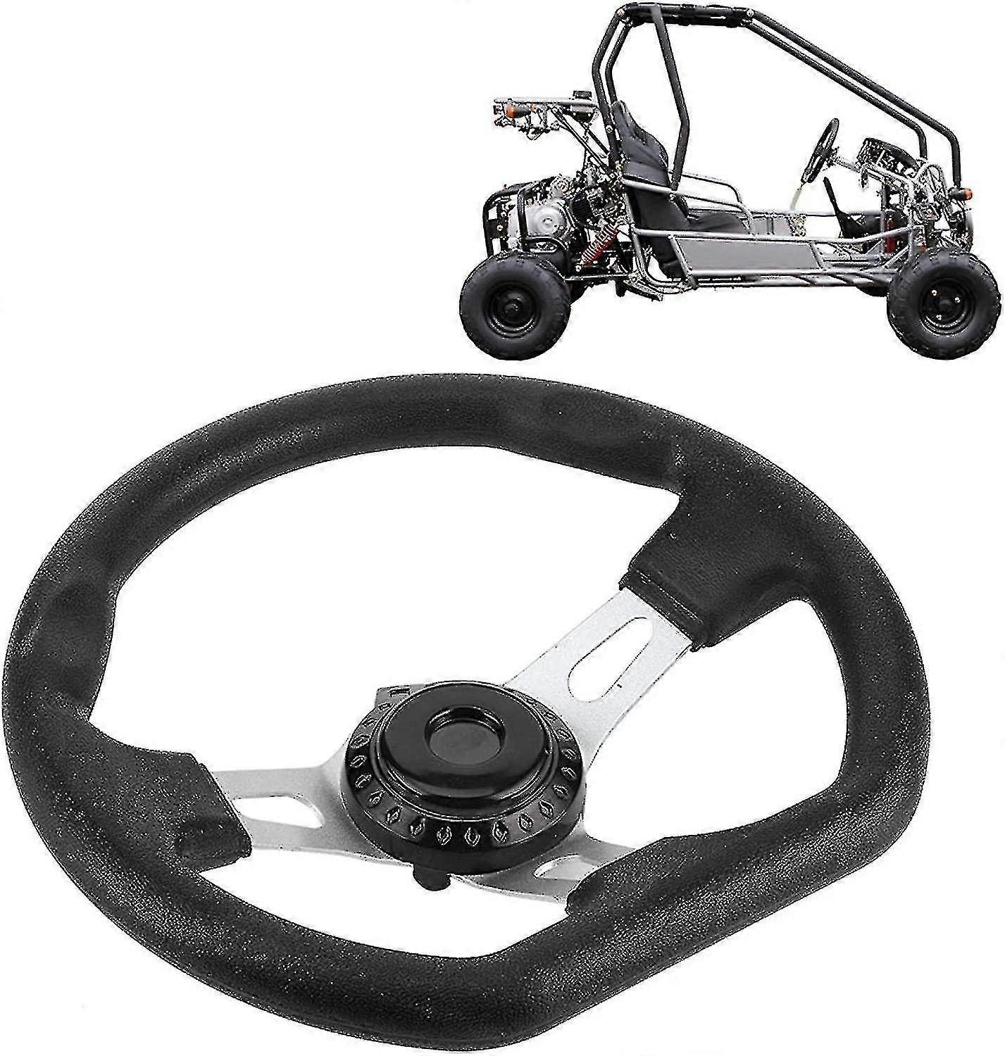 270mm 150-300CC Go Kart Steering Wheel Racing Off road Sport Cart Part NEW 270mm 150-300CC Go Kart Steering Wheel Racing Off road Sport Cart Part NEW