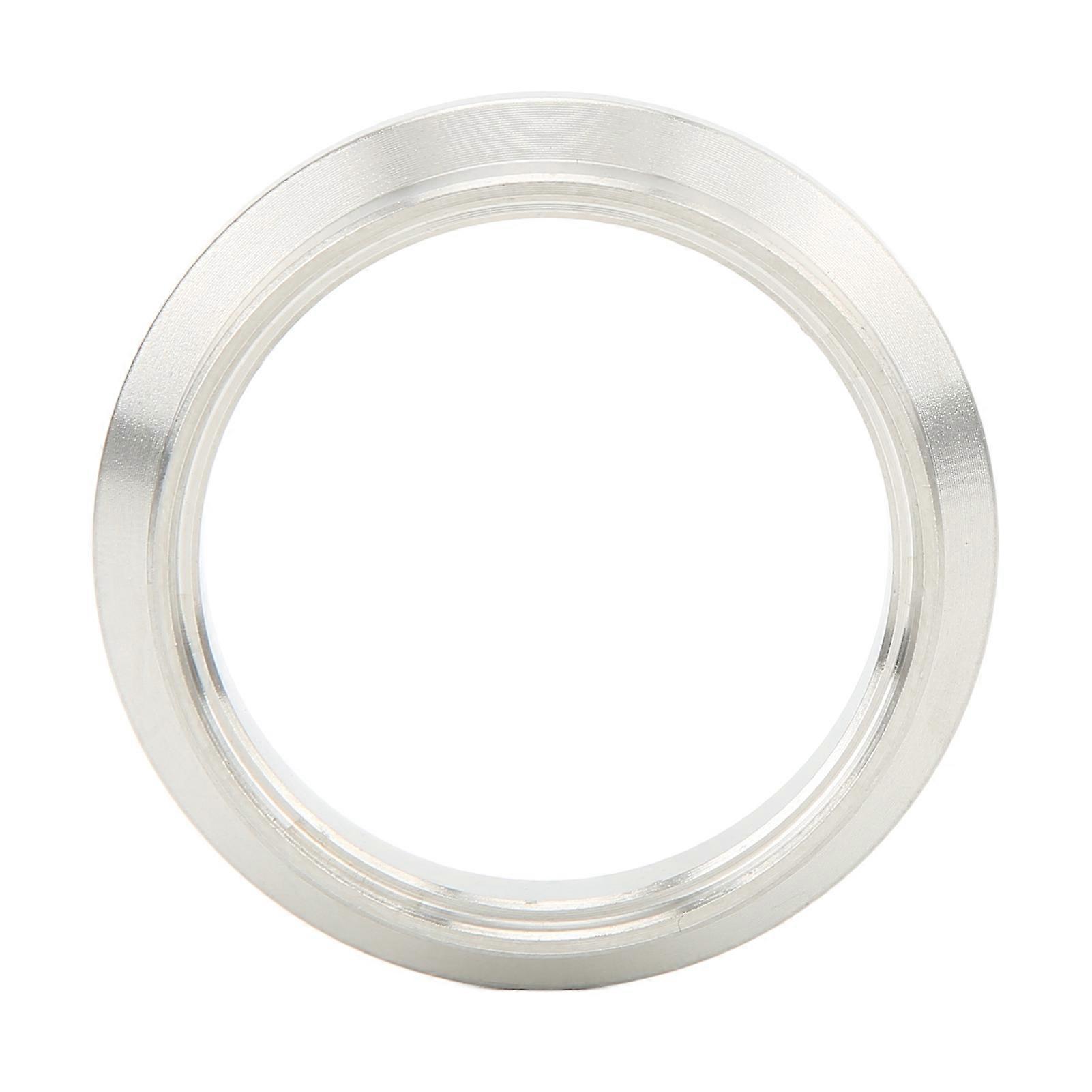 Bride de sortie de soupape d'échappement en acier inoxydable de 44 mm, argent, circulaire, de remplacement pour Tial MV-R, côté sortie