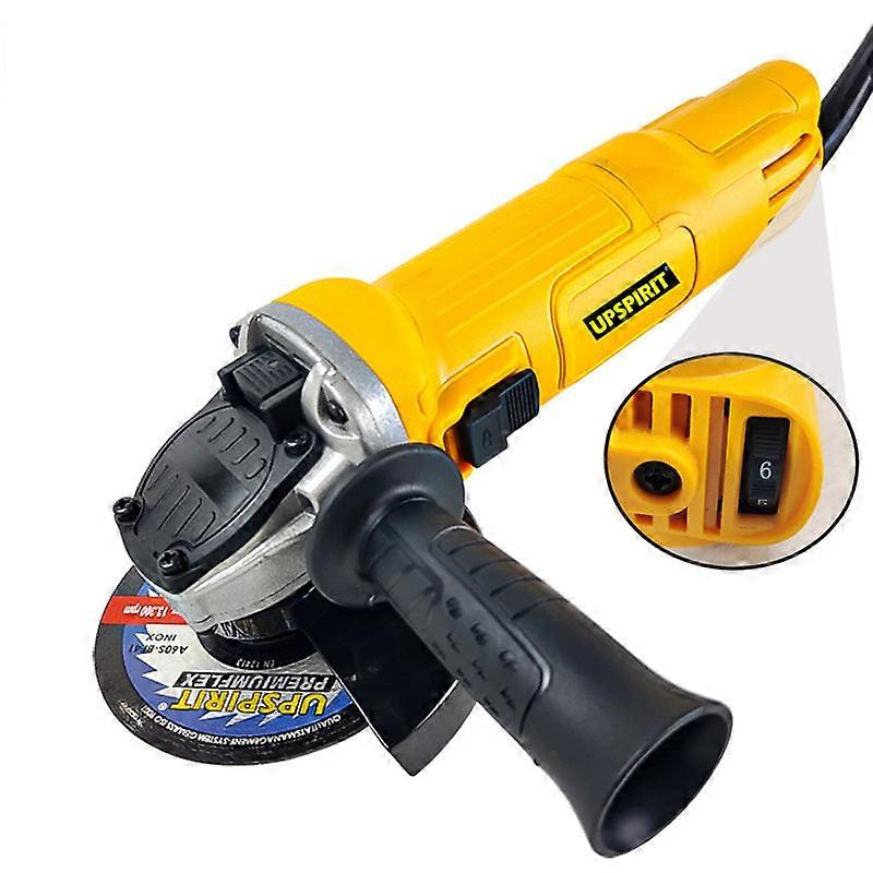 220V 1250w 125mm 115mm Household Electric Angle Grinder Multifunctional Small Grinding Cutting Polishing Hine No Saw Blade