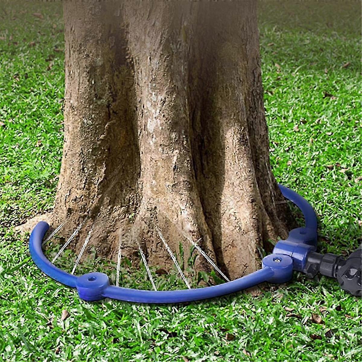 360Tree Water System Tree Root Watering Tool, Ring Circle Sprinkler Irrigation System Targeted Wat