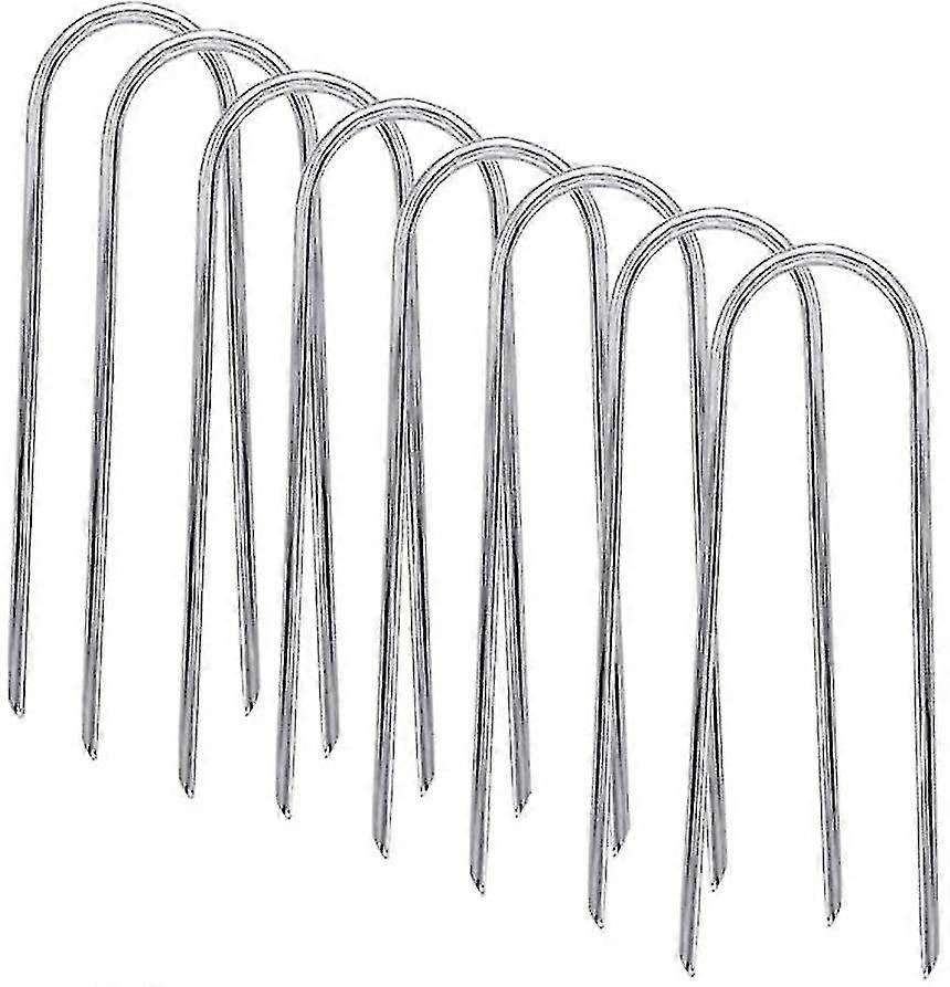 8 stücke Trampoline Wind Stakes Heavy Duty U Typ Scharfen Enden Sicherheit Boden Anker