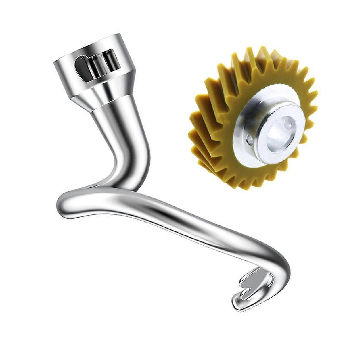 Spiral Dough Hook for 4.5-5 Quart Tilt- Stand Mixer, Dough Hook Replacement for Attachment