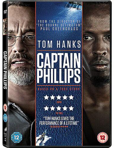 Captain Phillips DVD (2016) Tom Hanks Greengrass (DIR) cert 12 - Region 2