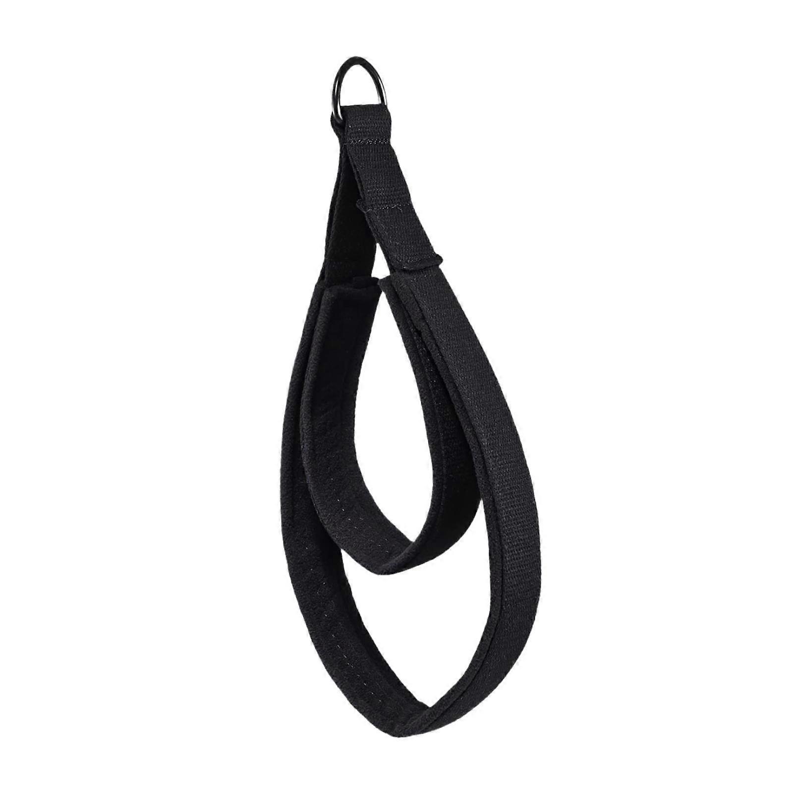 Pilates Strap Kevyt Double Loop Pilates Laitteet kuntoiluun Koti Kuntosali Musta