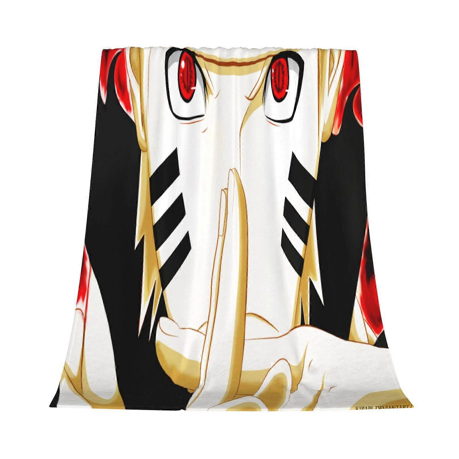 Naruto Flannel Blanket for Bedroom Decor and Bedding -CT596