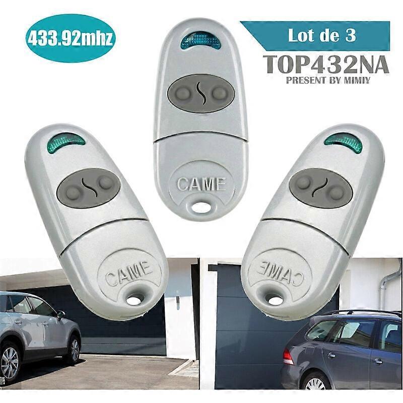 Original Came Top432na Remote Control - Fixed Code Frequency 433.92 Mhz