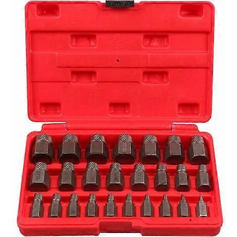Screw extractor - set of 25