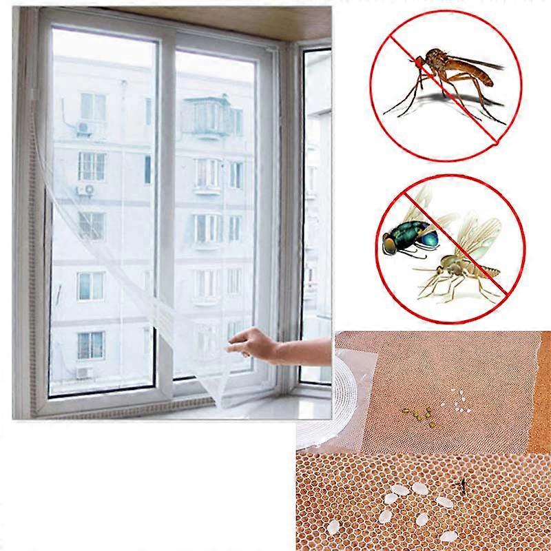Self-adhesive Window Screen DIY Simple Anti-Mosquito Screen Window Multipurpose Window Mesh Screen
