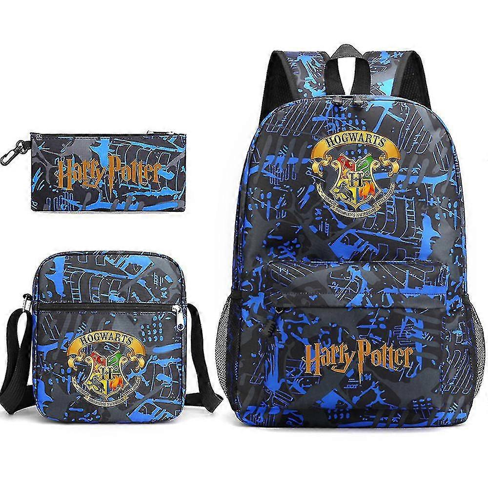 's -piece Bag Printed Lar Outdoor Backpack1