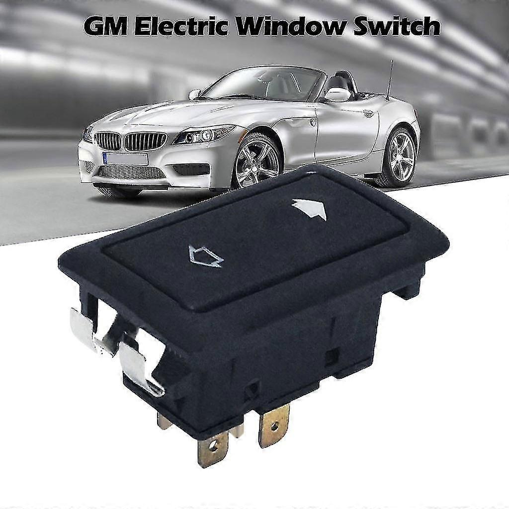 Universal 6pin 12-24v Car Electric Window Switch Button Auto Power Controller